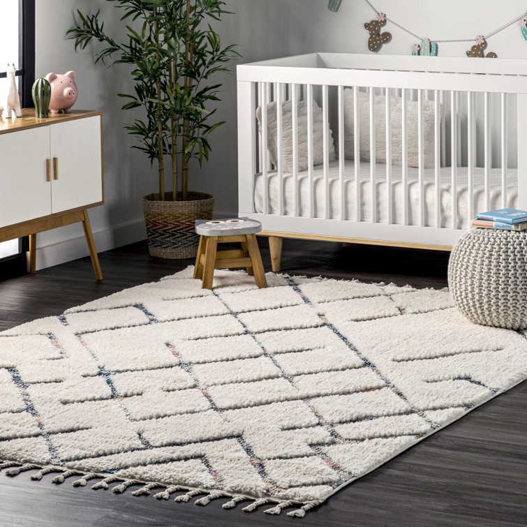 Dakota Fields Geometric Beige Area Rug Wayfair